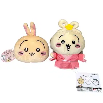 치이카와(먼작귀) 토끼 봉제 인형 파우치 카라비너 패스 케이스