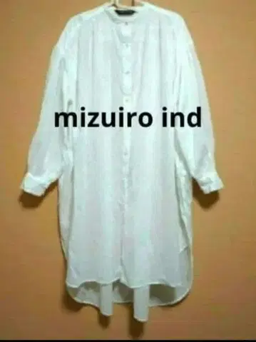 mizuiroind 미즈이로 인드 셔츠 원피스