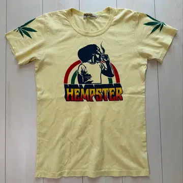 HYSTERIC GLAMOUR 헴프 T셔츠