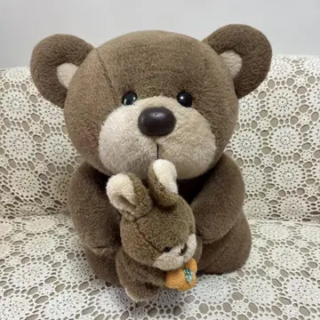 허니토이즈 곰&토끼 봉제 인형 레트로