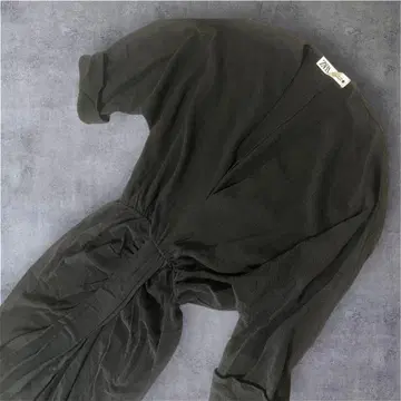 [ 미사용 ] ZARA 원피스 블랙 S 사이즈 개더 롱 원피스