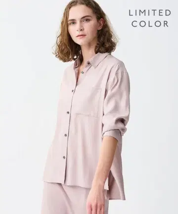 uncrave 피브릴 샴브레이 미들 셔츠 핑크 2