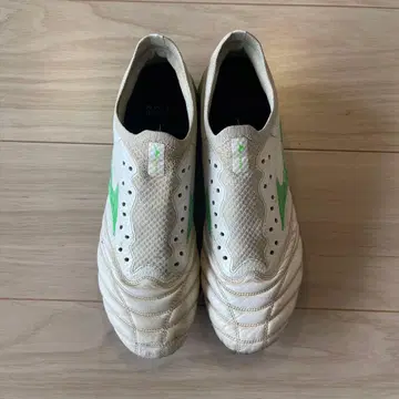 MIZUNO MORELIA NEO 축구 스파이크 화이트 그린
