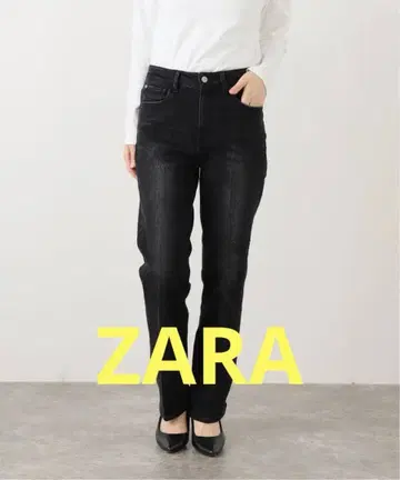 [ ZARA ] 블랙 스키니 데님 팬츠