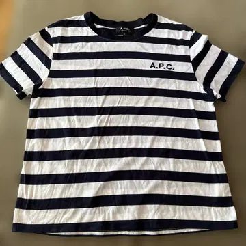 A.P.C 보더 T셔츠