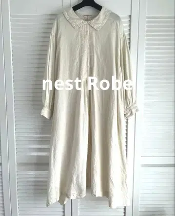 nest Robe 네스트로브 린넨 2way 전후 착용 핀턱 원피스 린넨