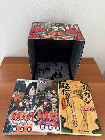 NARUTO 코믹 BOX 닌자의 권 외전 카카시 비전 묶음 판매