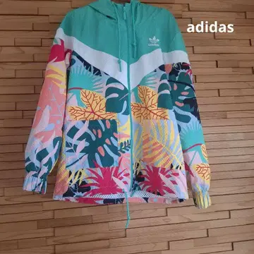 adidas Originals 트로피컬 패턴 윈드브레이커