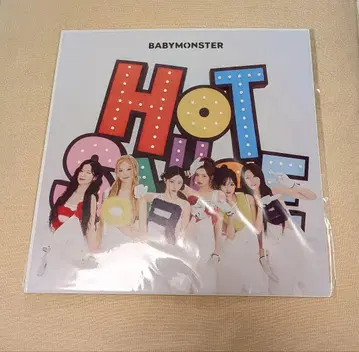 BABYMONSTER HOT SAUCE 구매 혜택 LP 사이즈 포스터