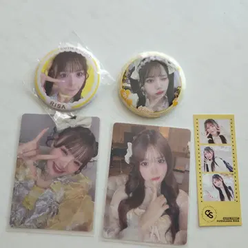 CUTIE STREET 후루사와 리사 트레이딩 카드 캔 배지