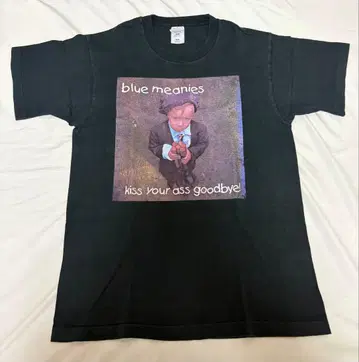 Blue Meanies T셔츠 블랙 90s
