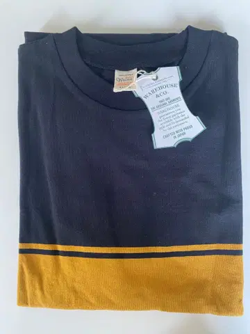 WAREHOUSE lot.4093 PANEL BODER TEE
