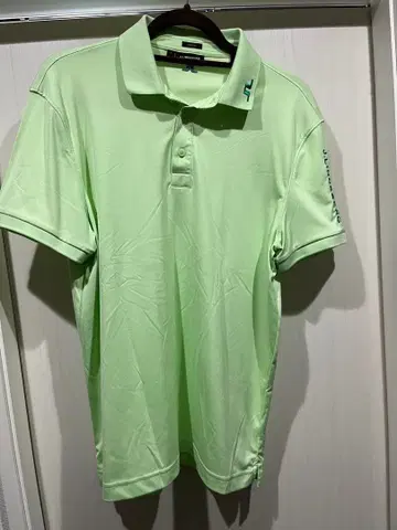 J.LINDEBERG 피케 셔츠 SLIM FIT 라이트 그린 L