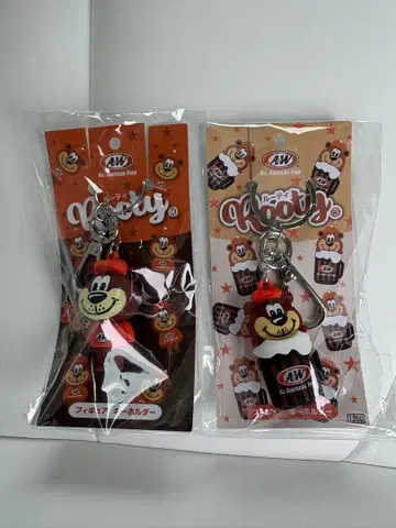 미개봉 새상품 A&W 키링 루티 피규어 키링 2개 세트