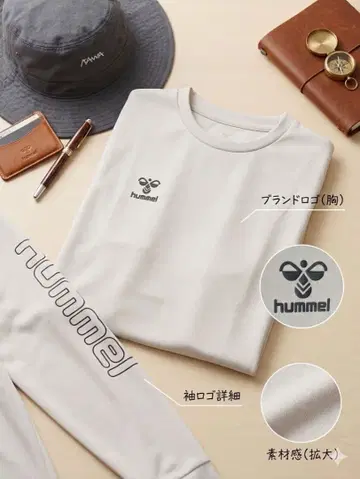 hummel 험멜 긴팔 T셔츠 롱T 화이트