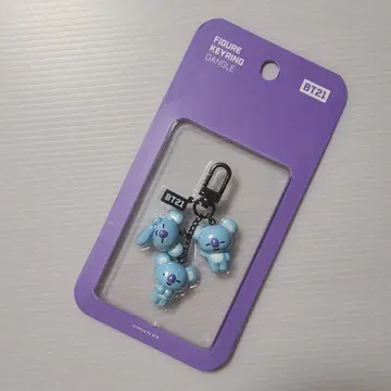 BT21 공식 KOYA 3단 피규어 키링