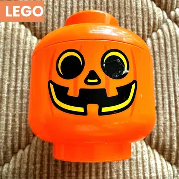 [ LEGO ] 레고 스토리지 헤드 미니 호박 [ 하자품 ]