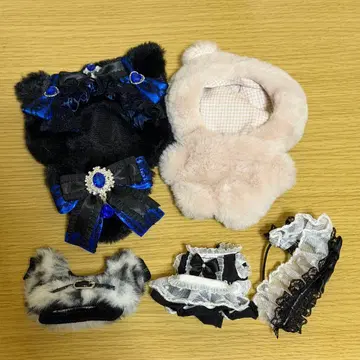인형 옷 묶음 판매 10~12cm 4점 세트 SD 인형