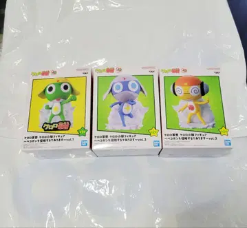 개구리 중사 케로로 케로로 도로로 쿠루루 피규어