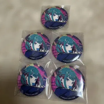 프로세카 글리터 캔뱃지 미쿠