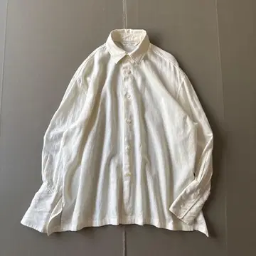 뷰티풀 피플 코튼 실크 셔츠 일본제 루즈핏