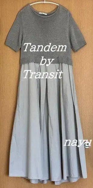 트랜짓 파서치 transit/탠덤 tandem 원피스 2025 SS