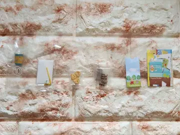 메가하우스 코구마 키친 집으로 기념품 세트 색상 변경 미니어처