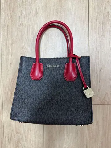 MICHAEL KORS 핸드백 MK 시그니처 레드