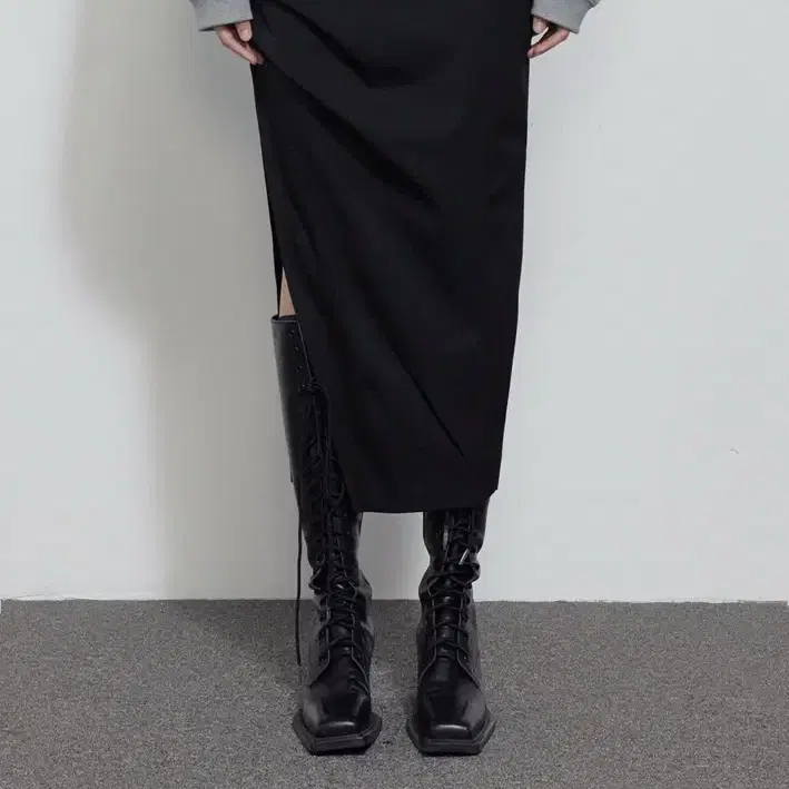 BohemianSeoul Pleated Wrap Skirt | Bunjang Global
