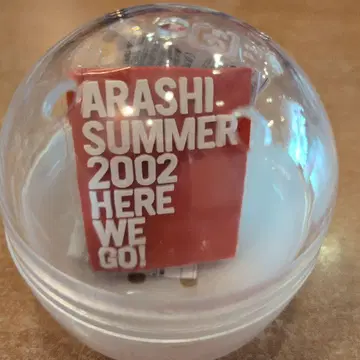아라시 WE ARE ARASHI 회장 한정판 마그넷