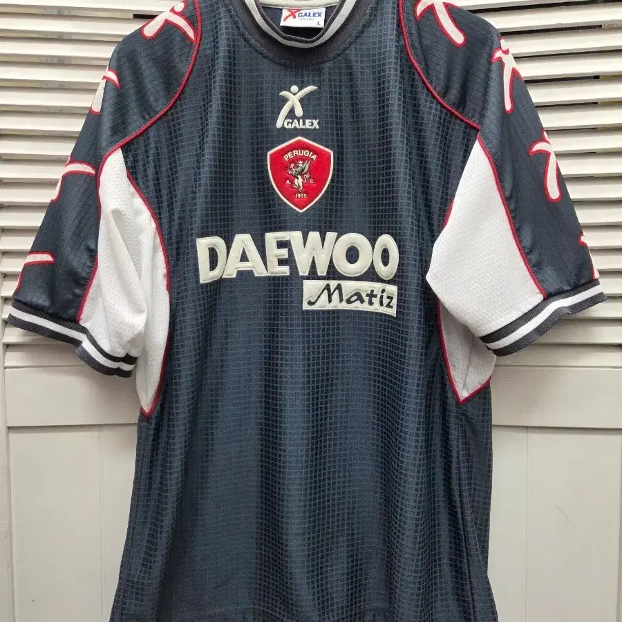 Italian Gallex 03-04s Serri A Perugia Football Jersey Old School