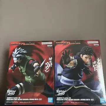 NARUTO VIBRATION STARS 카카시 오비토 피규어 2종