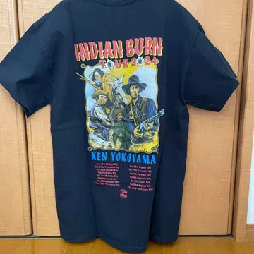Ken Yokoyama INDIAN BURN TOUR 2024 티셔츠