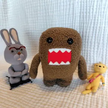 도모군 우사지 타쨩 봉제 인형 3체 세트