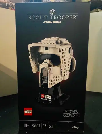 레고(LEGO) 스타워즈 스카우트 트루퍼 헬멧 75305
