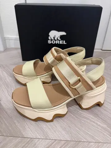 SOREL 키네틱 임팩트 슬링백 힐 샌들 소렐