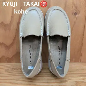 RYUJI TAKAI 5E 가죽 모카 슬립온 23cm