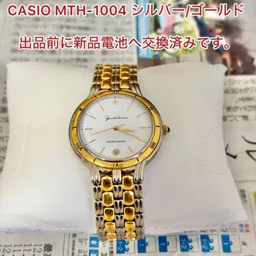 CASIO MTH-1004 실버/골드