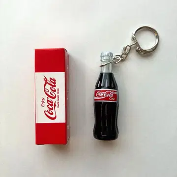 코카 콜라 미니 보틀 키링 박스 포함 미사용