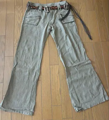 gimmick Flare Cargo Pants 카고 팬츠 goa lgb