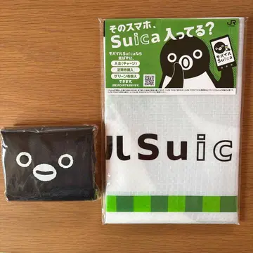 Suica 펭귄 에코백 돗자리