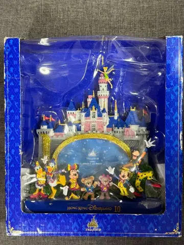 홍콩 디즈니랜드 HKDL 10주년 포토 프레임 사진 액자 더피