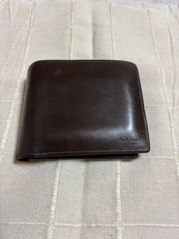 Paul Smith 이단 접이식 지갑 가죽 브라운