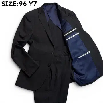 수트 셋업 윈도우펜 체크 차콜 그레이 96Y7