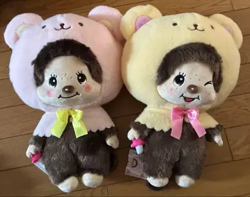 몽치치 곰돌이 케이프 BIG 봉제 인형 2종 세트