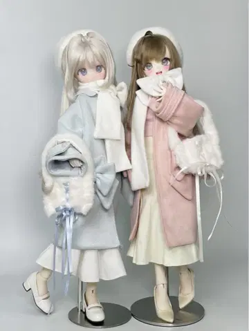 해외 딜러제 겨울 동화 MSD MDD 의류 1/4 아웃핏