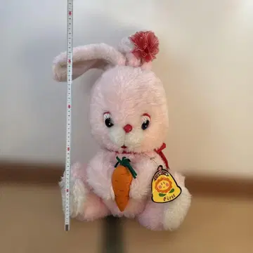 퍼스트사 미미 토끼 봉제 인형 당근 포함
