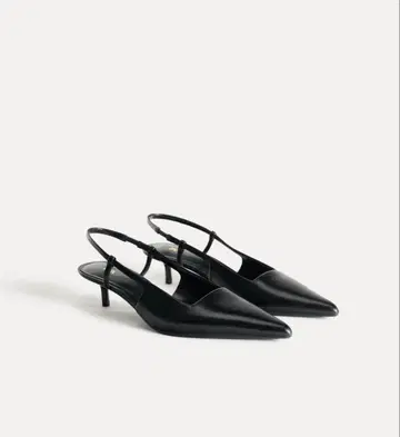 ZARA 가죽 슬링백 신발