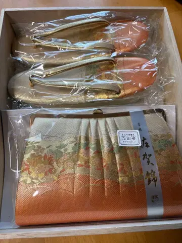 일본 의류용 백 조리 세트 사가가니 예복용