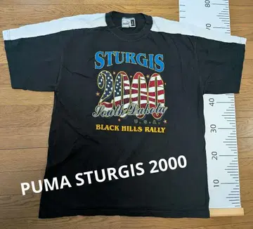 PUMA STURGIS 2000 티셔츠 L 구제 의류